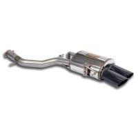 Supersprint Rear exhaust Right 100x75 BLACK fits for BMW F06 Gran Coupè 650i (443/450 Hp) 2012-