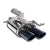 Supersprint Rear exhaust Left 100x75 BLACK fits for BMW F06 Gran Coupè 650i (443/450 Hp) 2012-
