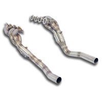 Supersprint Fächerkrümmer Rechts - Links  - (Left Hand Drive) passend für MERCEDES W210 E 55 AMG V8 (S.W.)  98 -  02