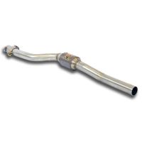 Supersprint Vorderrohr Links mit Sport Metallkatalysator 100 CPSI passend für MERCEDES W210 E 55 AMG V8 (S.W.)  98 -  02