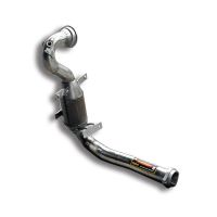 Supersprint Turbo downpipe kit + Metallic catalytic converter - (Automated manual gearbox - MTA) fits for 500 ABARTH 1.4T -ASSETTO CORSE- (190 Hp) 2009 -