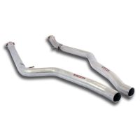 Supersprint Verbindungsrohrsatz Recht + Link passend für BMW E70 X5 50i V8 Bi-turbo 05/2011 - 2013