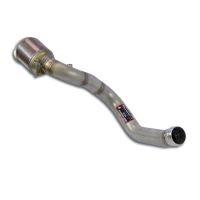 Supersprint Downpipe Rechts + Sport Metall Pre-KatalysatorErsetzt den Sekundär-Kat (-Sekundärkat-Entfall-) passend für MERCEDES C217 S 63 AMG 4-Matic 4.0i V8 Bi-Turbo (M177 - 612 PS) 2018 -> (mit klappe)