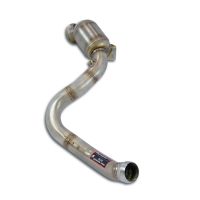 Supersprint Downpipe Links + Sport Metall Pre-KatalysatorErsetzt den Sekundär-Kat (-Sekundärkat-Entfall-) passend für MERCEDES C217 S 63 AMG 4-Matic 4.0i V8 Bi-Turbo (M177 - 612 PS) 2018 -> (mit klappe)