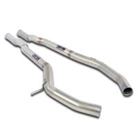 Supersprint Centre pipes kit Right - Left(Deletes OEM centre exhaust) fits for MERCEDES C217 S 63 AMG 4-Matic 4.0i V8 Bi-Turbo (M177 - 612 PS) 2017 -> (mit klappe)