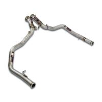 Supersprint Downpipe right + left(for catalyst  replacement) fits for MERCEDES W463 (4-door) G 63 AMG V8 (Bi-Turbo 4.0L Motor - Modelle mit GPF) 2019 -> (mit klappe)