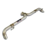 Supersprint Rohr hintenY-Pipe Rechts - Links(Nachschalldämpfer-Entfall)Für Standar Stoßstange oder AMG Line-Paket passend für MERCEDES W247 B 180 (1.3T - 136 PS) 2018 ->