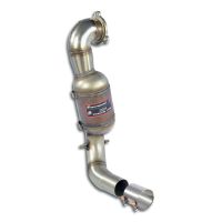 Supersprint pipe set  from turbo charger  + sport catalyst 100CPSI fits for MERCEDES W247 B 250 4-Matic (2.0T - 224 PS) 2019 ->