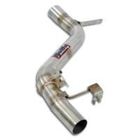 Supersprint Rohr hinten Links mit Klappe passend für MERCEDES R173 SLC 200 Final Edition (184 PS - Modelle mit GPF) 2019 -> (mit klappe)