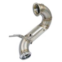 Supersprint Downpipe kit(für Katalysator Ersatz) passend für MERCEDES C118 CLA 45 AMG 4-Matic+ (2.0T - 387 PS - Modelle mit GPF) 2020 -> (mit klappe)