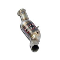 Supersprint Downpipe left + Metallic catalytic converter 200CPSI fits for ALFA ROMEO STELVIO QUADRIFOGLIO 2.9i V6 Bi-Turbo (510 PS) 2017 ->