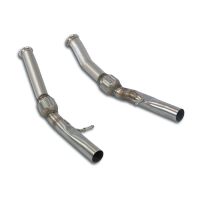 Supersprint Downpipe Rechts - Links(für Katalysator Ersatz) passend für ALFA ROMEO STELVIO QUADRIFOGLIO NRring Edition 2.9i V6 Bi-Turbo (510 PS) 2019