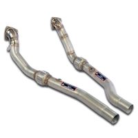 Supersprint Downpipe Rechts + Links(Für Katalysator Ersatz) passend für AUDI A6 RS6 QUATTRO (Limousine + Avant) 4.2i V8 Turbo (450PS)  02 -> 04