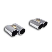 Supersprint Endrohrsatz Rechts OO 80 + Links OO 80 passend für SEAT LEON 1.6i (102 Hp)  06 -