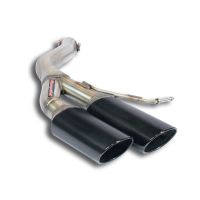 Supersprint Rear pipe Left 100x75 Black fits for AUDI A6 C7 4G Quattro 3.0 TDI V6 (320 - 326 PS) 2015 -