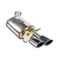 Supersprint Rear exhaust Left 100x75 with valve fits for AUDI A7 S7 Quattro 4.0T V8 (420 PS) 2012 -> (mit klappe)