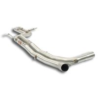 Supersprint middle pipe right - left fits for PORSCHE MACAN Turbo 2.9L V6 (440 PS) 2019 ->