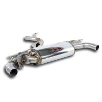 Supersprint Rear exhaust with valve fits for AUDI TT Mk3 2.0 TFSI Quattro (230 Hp) 2015-