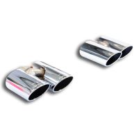 Supersprint 4 Endpipe kit Right - Left 100x75 fits for AUDI TTS Mk3 2.0 TFSI Quattro (310 Hp) 2015 -