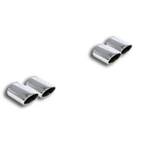 Supersprint Endpipe kit 100x75 Right + 100x75 Left fits for VW GOLF VII R 2.0 TFSI (300 Hp) 2014-