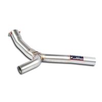 Supersprint Verbindungsrohr Y-Pipe passend für AUDI RS4 Quattro (Avant) 2.9 TFSi V6 (450 PS) 2018 -> (mit klappe)