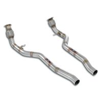 Supersprint Front pipe kit right - left (replaces series front silencer) fits for C8 (Avant) Quattro 55 TFSI (3.0T V6 - 340 PS - Modelle mit GPF) 2019 ->