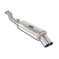 Supersprint Rear sport muffler  OO76 fits for BMW E30 320i (Limousine - Coupè -Touring - Cabrio) 88  -> 91