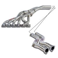Supersprint Manifold + connecting pipes 100% Stainless steel(Left Hand Drive) fits for BMW E30 Alle Modelle (Für M50 / M52 / M54 - 24v Motor conversion)