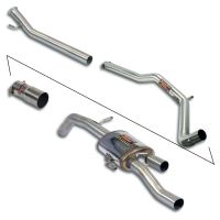 Supersprint Cat.-Back - Body Kit Package, with Racing rear muffler passend für PEUGEOT RCZ 1.6 THP (156 PS) 2010 -> 2014