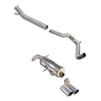 Supersprint Sport package Cat.-Back fits for PEUGEOT 308 GTi THP 1.6 16v (200 PS) 2011 ->