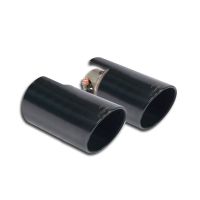 Supersprint Endpipe kit OO100 BLACK fits for PORSCHE 718 BOXSTER 2.0i Turbo (300 PS) 2016 -> (mit klappe)