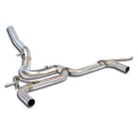 Supersprint Rohr hintenY-Pipe Rechts - Links(Nachschalldämpfer-Entfall) passend für BMW F44 Gran Coupè M235i xDrive 2.0i Turbo (B48 - 306 PS - Modelle mit OPF) 2020 ->
