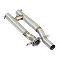 Supersprint front pipe e right + left(Ersetzen catalyst ) fits for MERCEDES W124 E 420 V8 (279 PS) 94 -> 95