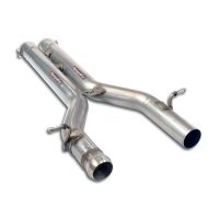 Supersprint Mittelrohr -H-Pipe- passend für MERCEDES W204 C63 AMG V8 Performance (Limousine + S.W. - M156 -  487 PS) 2010 ->