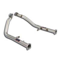 Supersprint Downpipe Rechts + Links(Für Katalysator Ersatz)In Vorbereitung passend für MERCEDES W463 (2-door) G55 AMG V8 (354 PS) 2002 -> 2004