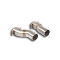 Supersprint Connecting pipes Right - Left for OEM endpipes fits for MERCEDES W212 E 500 V8 4.7i Bi-Turbo (Berlina + S.W.) (408 Hp) Facelift 2014 -