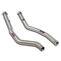 Supersprint Turbo downpipe kit Rechts + Links (für Katalysator Ersatz) passend für MERCEDES X166 GLS 63 AMG 5.5i Bi-Turbo V8 (585 PS) 15 ->