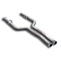 Supersprint Front pipe kit Right - Left - (Replaces catalytic converter) fits for MERCEDES W212 E 63 AMG V8 (Berlina + Wagon) (M157 5.5i Bi-Turbo) (557 Hp) 14 -