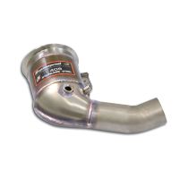 Supersprint Downpipe left + Sport Metallcatalyst  fits for PORSCHE 992 Turbo Coupè (3.8L - 580 PS) 2020 -> (Racing)