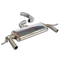 Supersprint Rear exhaust Right - Left fits for VW TIGUAN 4-Motion 2.0 TFSI (170 - 200 PS) 08 -> 11