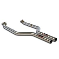 Supersprint Downpipe Kit Rechts + Links(für Katalysator Ersatz) passend für BMW E81 - Alle Modelle (Für V8 S65 Motor conversion)