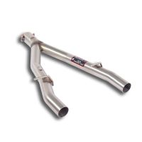 Supersprint Mittelrohr -Y-Pipe- - (für Serien Mittelschalldämpfer Ersatz) passend für BMW F10 / F11 520i (2.0 Turbo 4 cil. 184 Hp) 2012 -