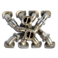 Supersprint Manifold Right + Left STEEL 310Sfor OEM turbo charger fits for BMW E71 X6 M V8 Bi-Turbo (555 PS) 2010 -> 2014