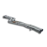 Supersprint Vorderrohr Edelstahl (für Katalysator Ersatz) +X-Pipe passend für ALPINA B3 (E36) 3.0i / 3.2i 92 - 99