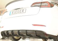 Rieger Heckdiffusor SG passend für Tesla Model 3 (003)