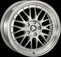 ULTRA UA3 SILVER / LIP POLISHED Felge 8,5Jx19 - 19 Zoll 5x120 Lochkreis