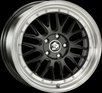ULTRA UA3 BLACK / LIP POLISHED Felge 8,5Jx19 - 19 Zoll 5x120 Lochkreis