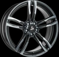 ULTRA UA11 GUNMETAL POLISHED Felge 8,5Jx19 - 19 Zoll 5x120 Lochkreis