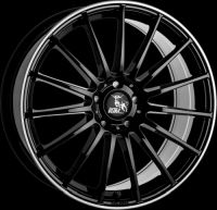ULTRA UA4 black / rim polished Felge 8,5Jx19 - 19 Zoll 5x112 Lochkreis