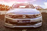 JMS front apron without r-line with integrated diffuser  fits for VW Passat 3C B8